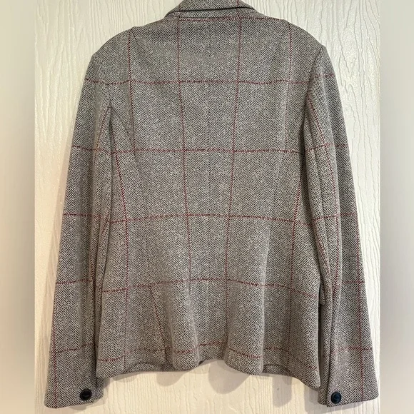Rag & Bone Check Viscose Slade Blazer Size 6